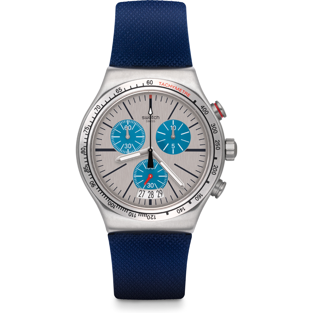 Swatch Irony - Chrono New YVS435 Blau Me On Uhr