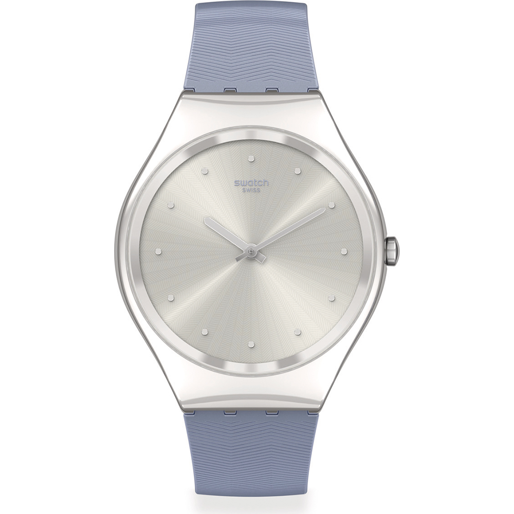 Swatch Skin Irony SYXS134 Blue moire Uhr