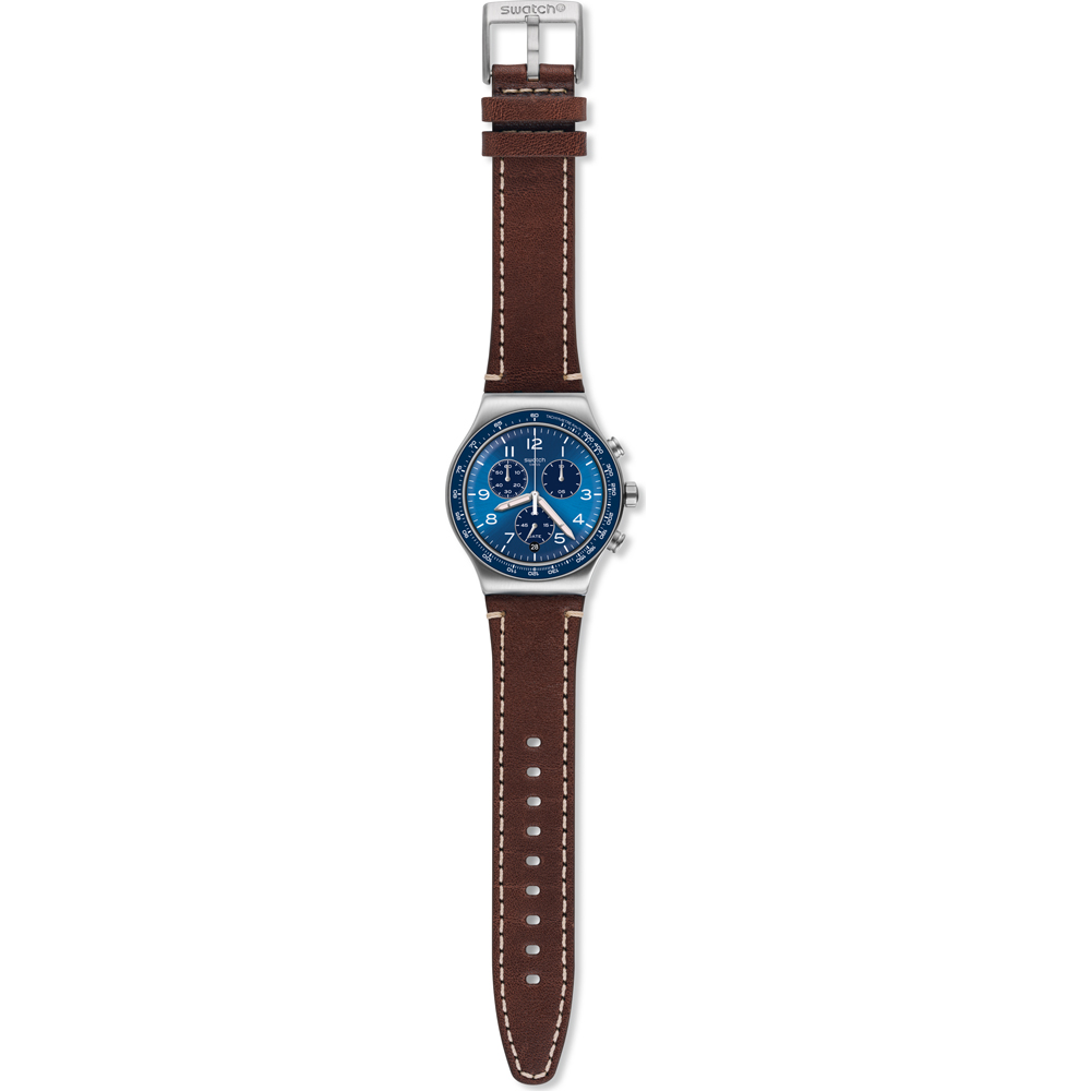 Swatch Irony - Chrono New YVS466 CASUAL BLUE Uhr