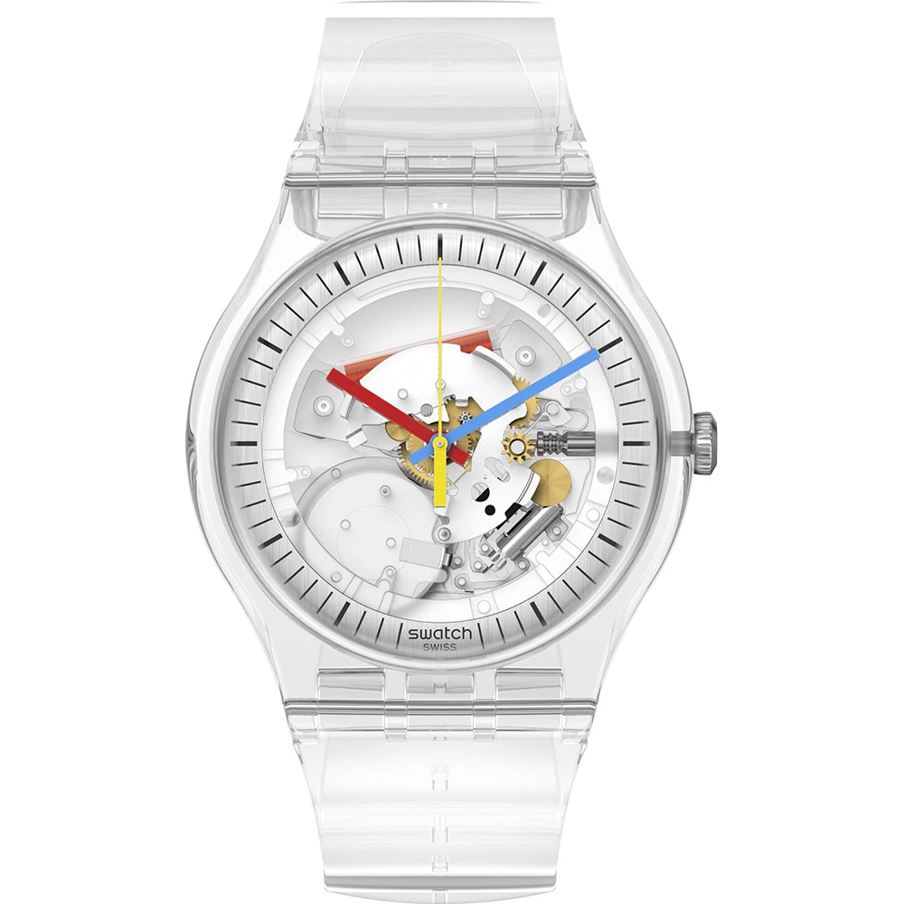 Swatch NewGent SO29K100 Clearly New Gent Uhr