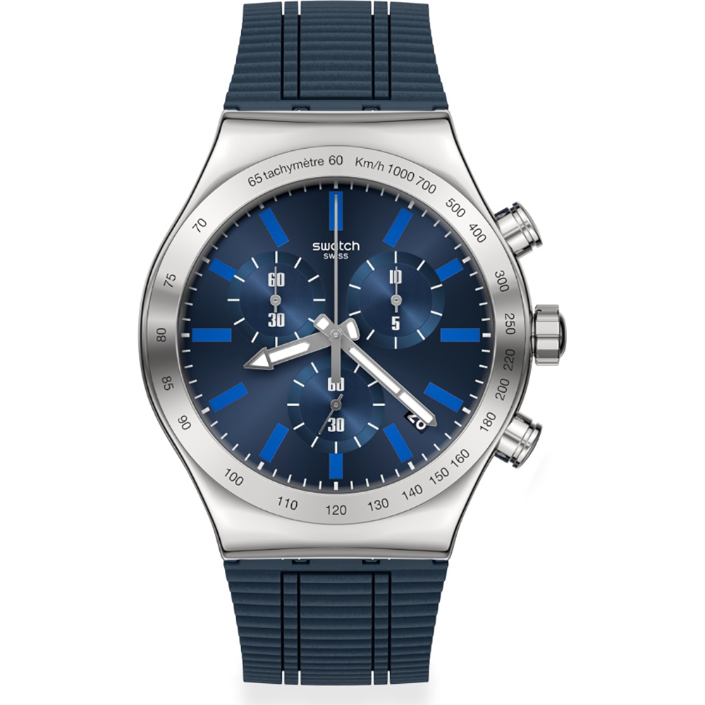 Swatch Irony - Chrono New YVS478 Electric Blue Uhr