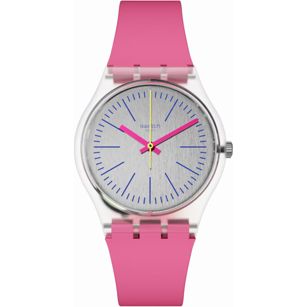 Swatch Standard Gents GE256 Fluo Pinky Uhr