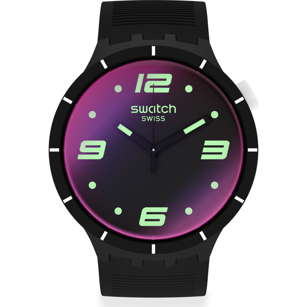 Swatch Big Bold SO27B119 Futuristic Black Uhr
