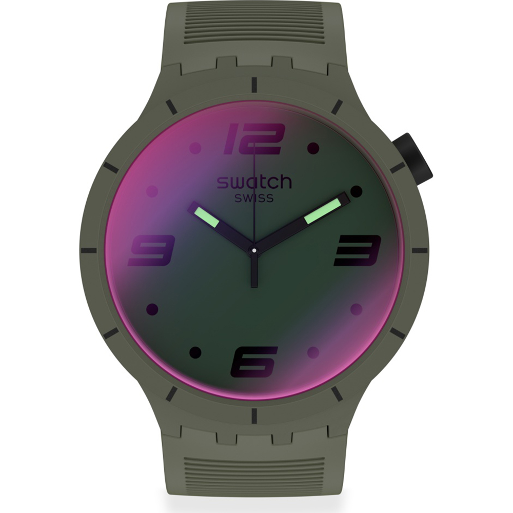 Swatch Big Bold SO27M105 Futuristic Green Uhr