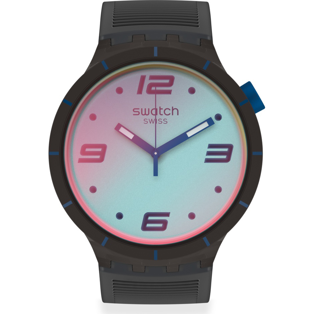 Swatch Big Bold SO27B121 Futuristic Grey Uhr