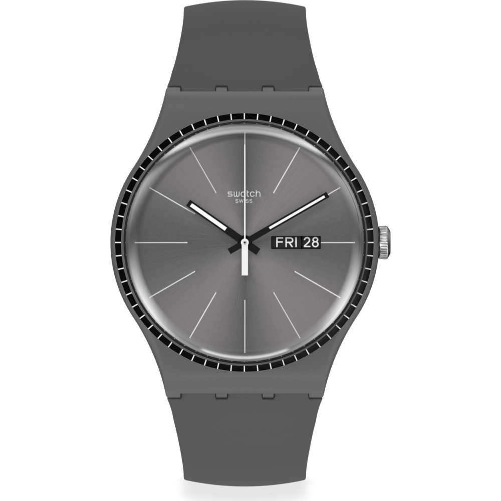 Swatch NewGent SUOM709 Grey Rails Uhr