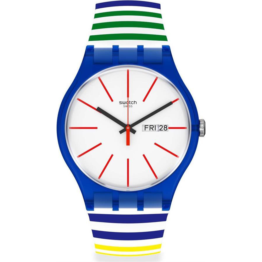 Swatch NewGent SUON715 Home Stripe Home Uhr