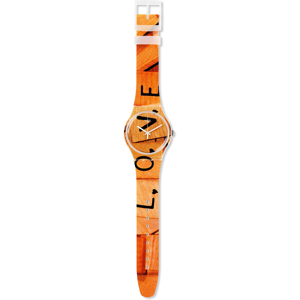 Swatch Maxi MSUOW116 Love Game Uhr