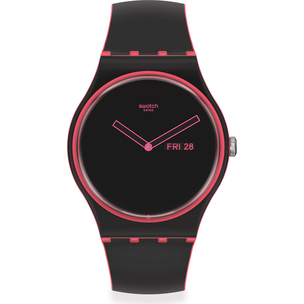 Swatch NewGent SO29P700 Minimal Line Pink Uhr