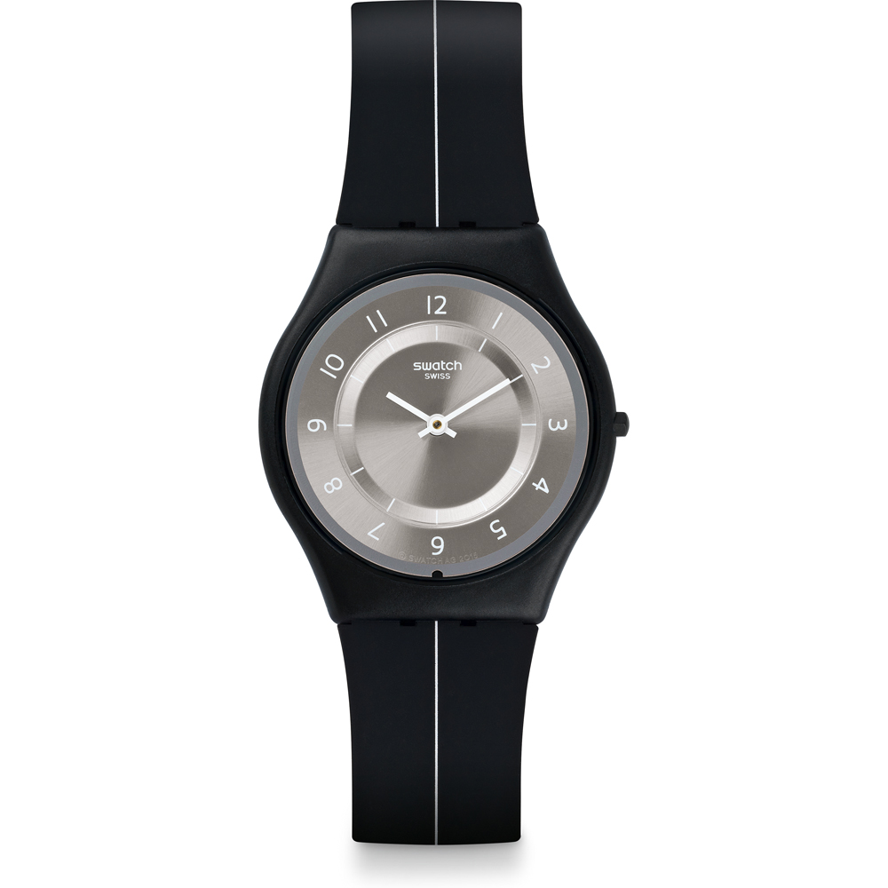 Swatch Skin SFB145 My Silver Black Uhr