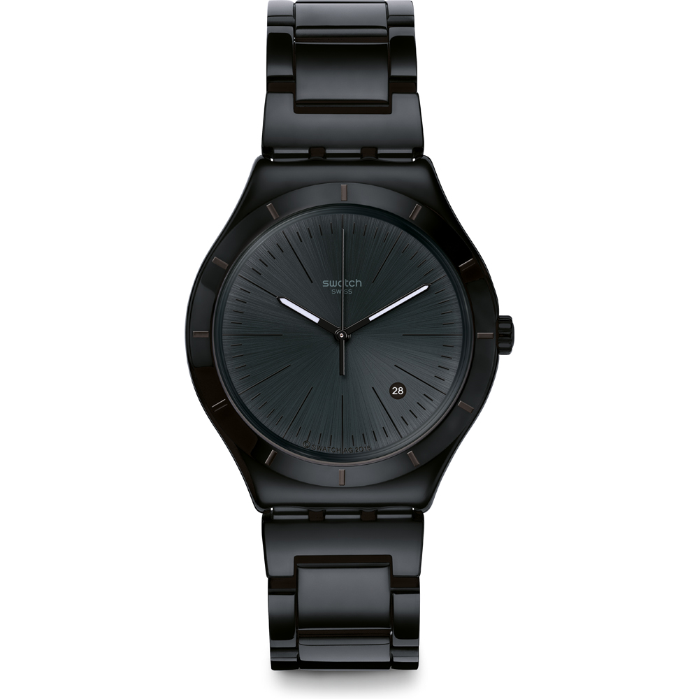 Swatch New Irony Big Classic YWB404G Noir Intense Uhr