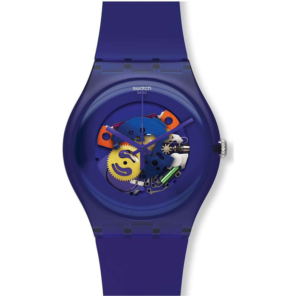 Swatch NewGent SUOV100 Purple Lacquered Uhr