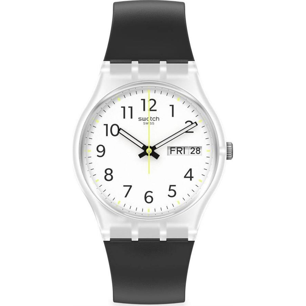 Swatch Standard Gents GE726-S26 Rinse Repeat Black Uhr