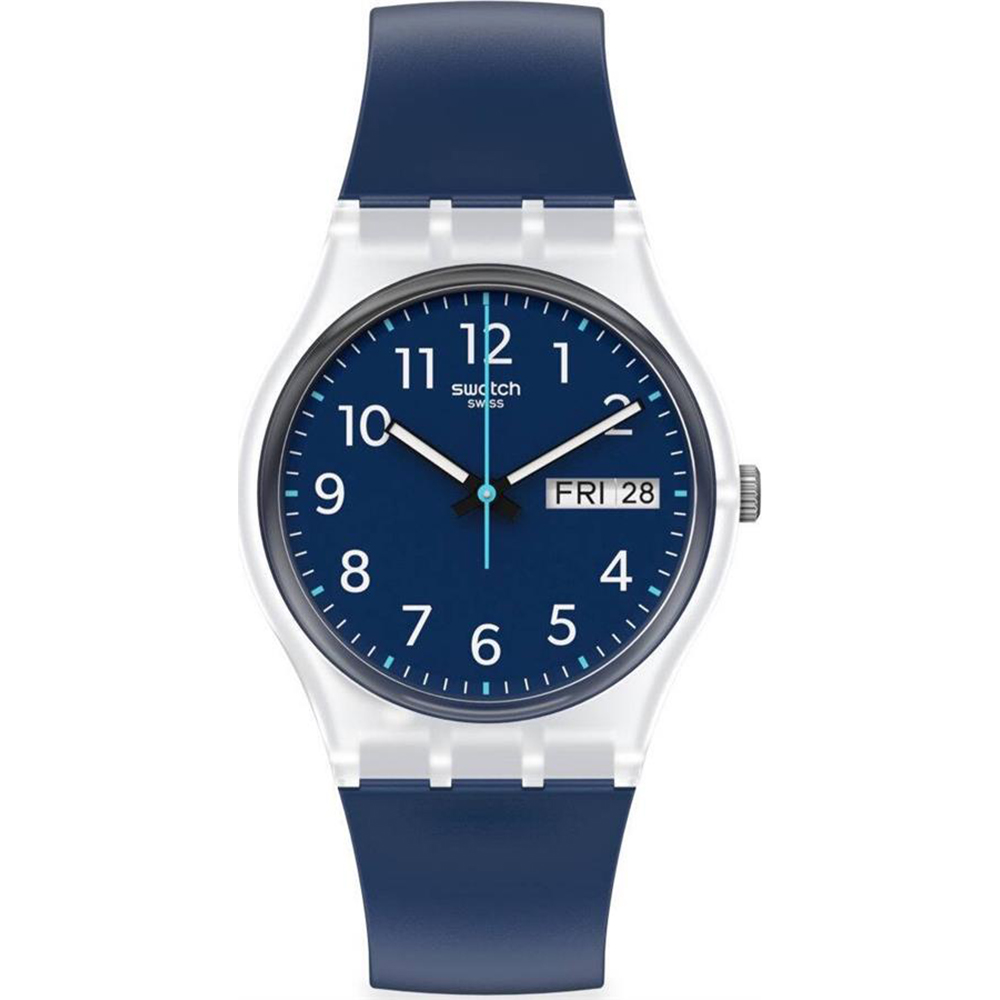 Swatch Standard Gents GE725 Rinse Repeat Navy Uhr