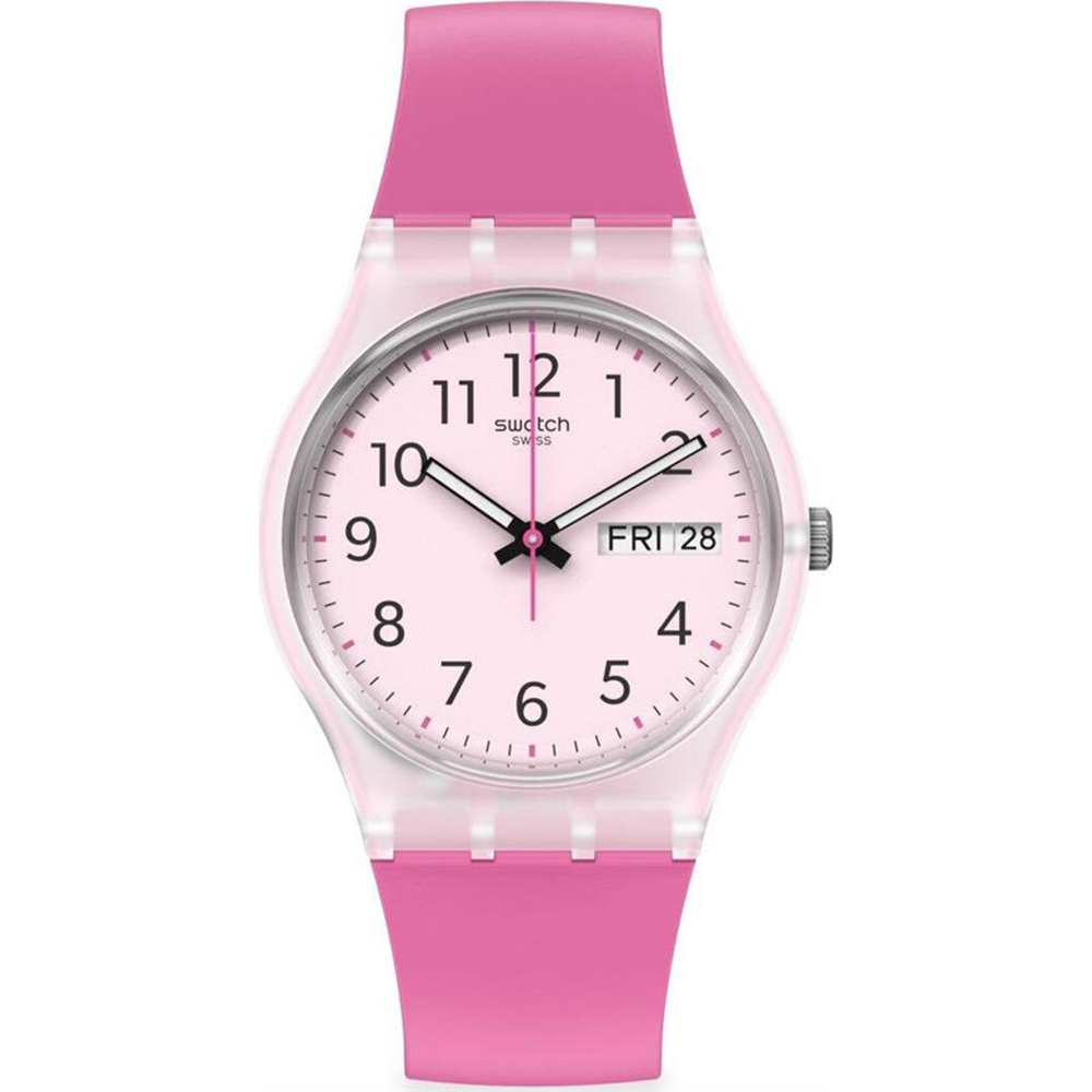 Swatch Standard Gents GE724 Rinse Repeat Pink Uhr
