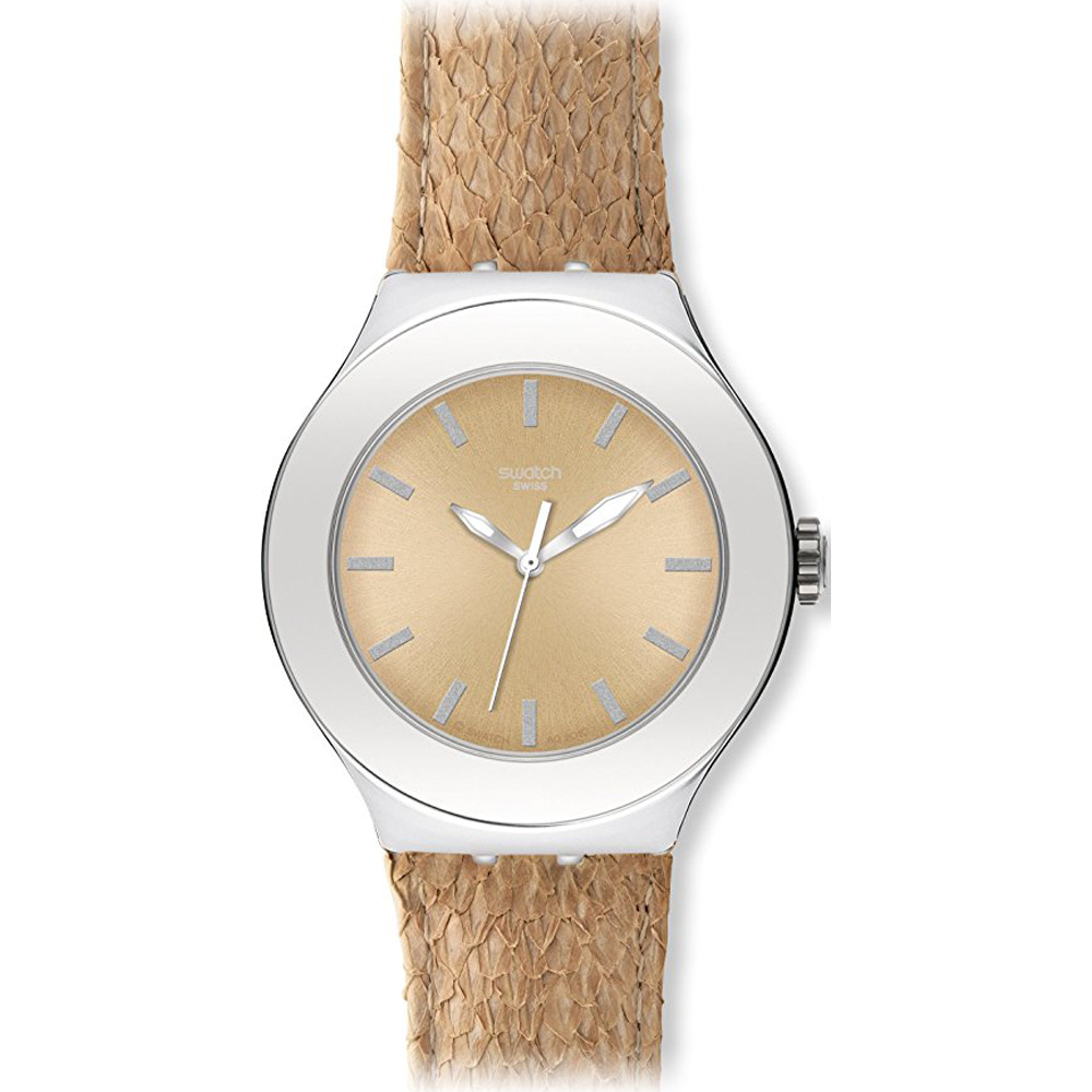 Swatch Nabab YNS121 Salmon Gold Uhr