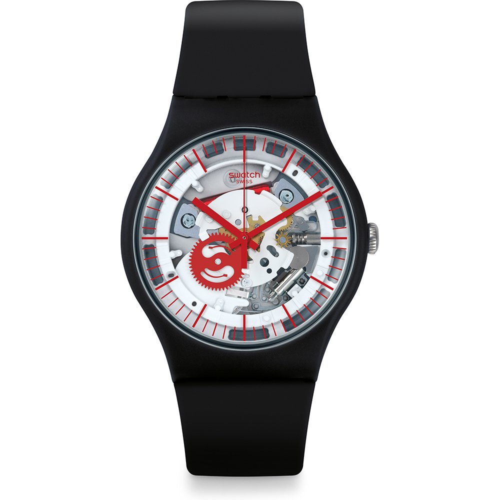 Swatch NewGent SUOB153 Siliblack Uhr