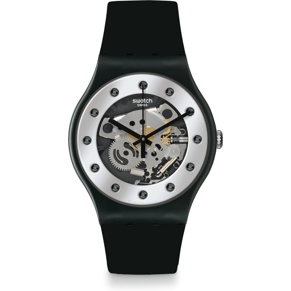 Swatch Specials SUOZ147 Silver Glam Uhr