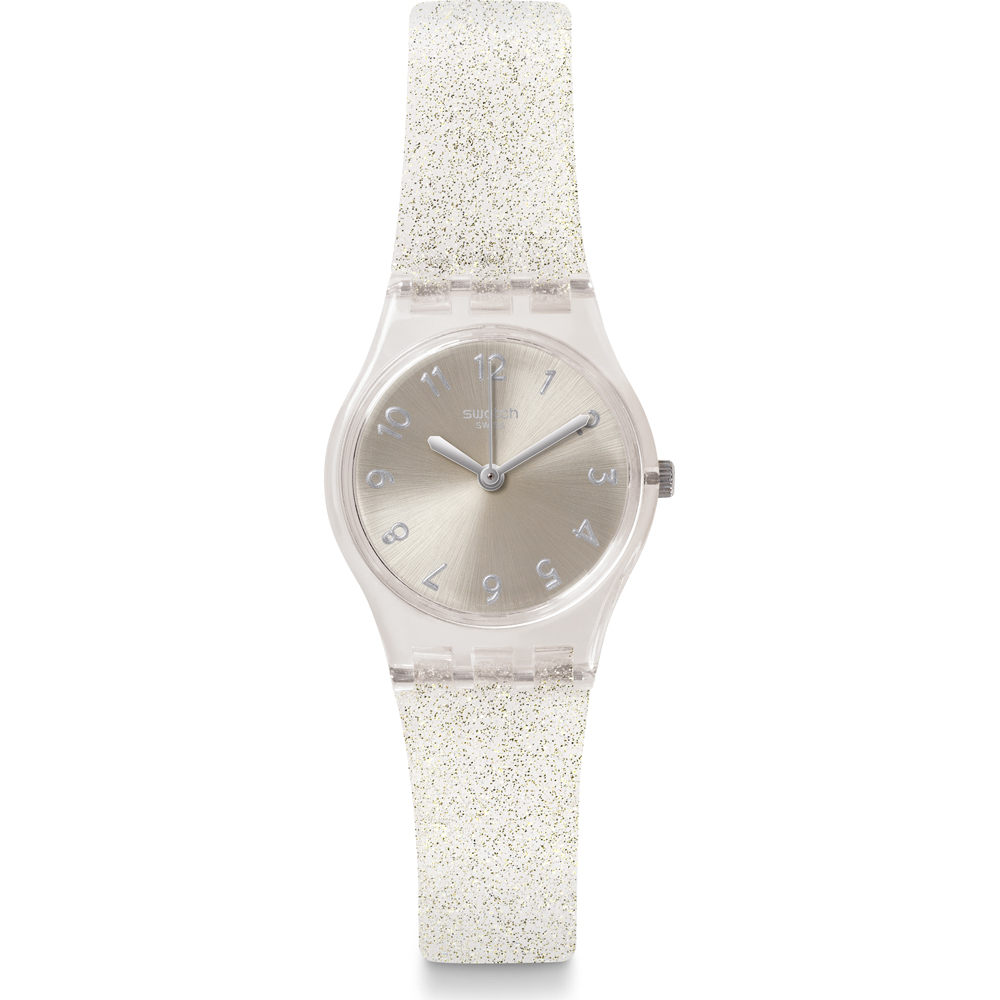 Swatch Standard Ladies LK343E Silver Glistar Uhr