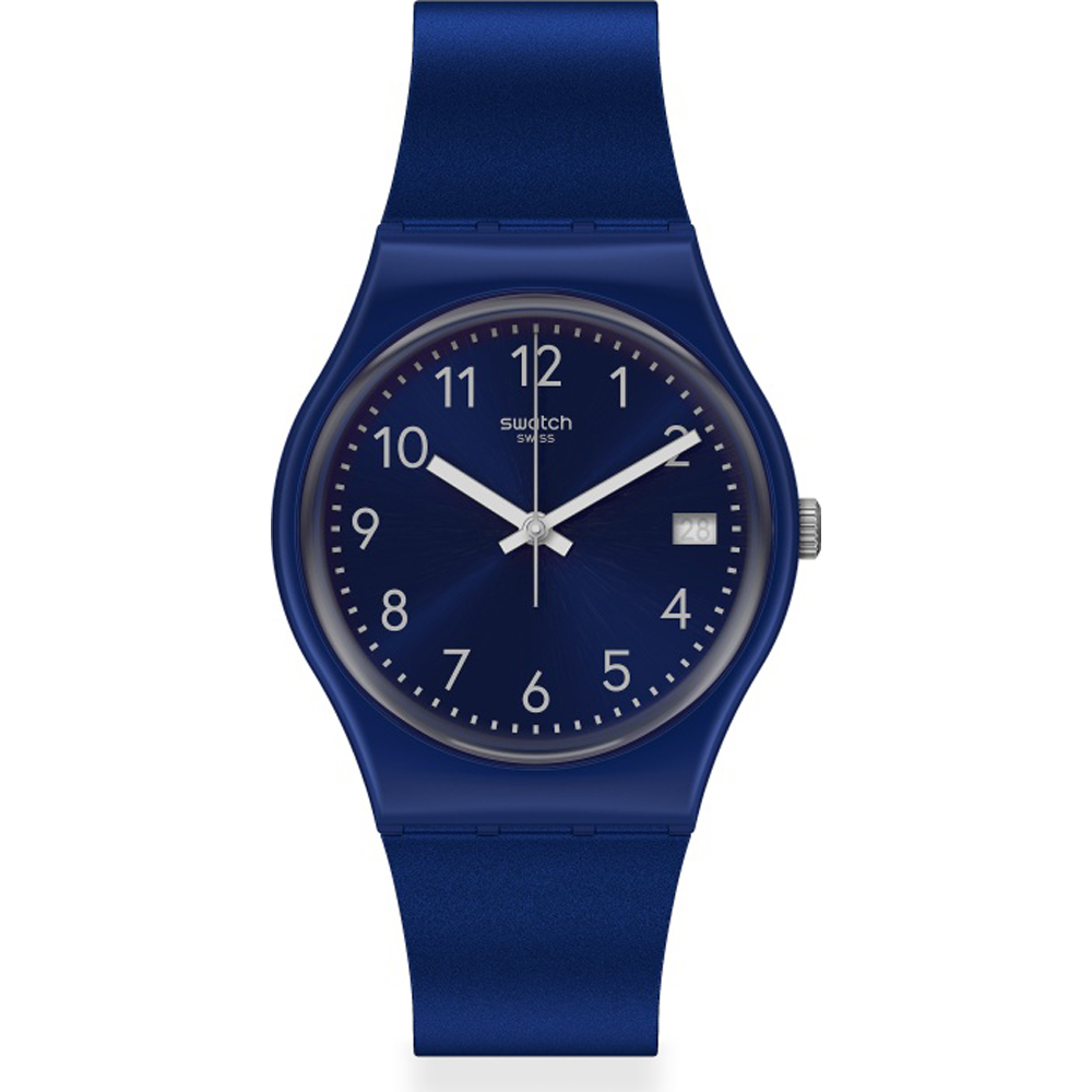 Swatch Standard Gents GN416 Silver In Blue Uhr
