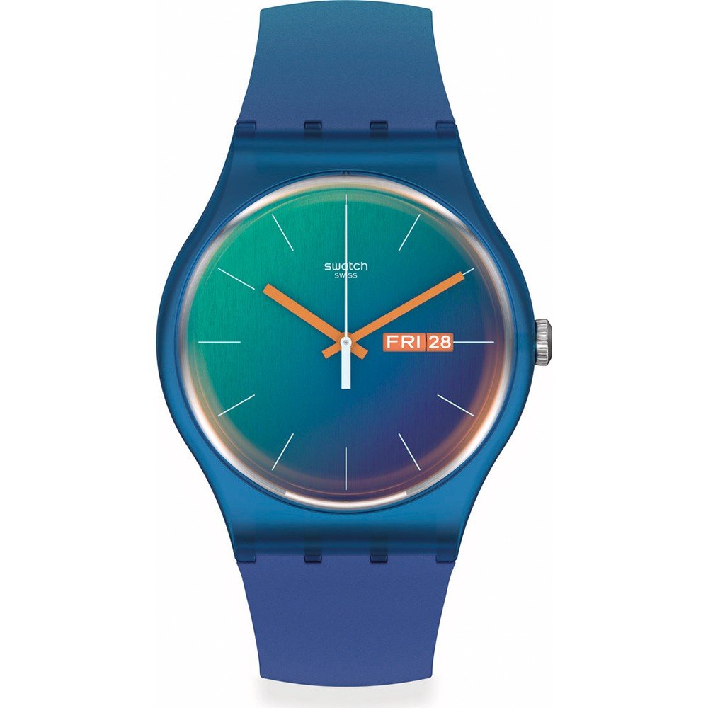 Swatch NewGent SO29N708 Fade to teal Uhr