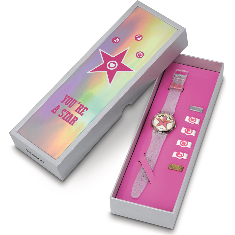 Swatch Standard Gents SO28Z108 Star Mom - Special edition Uhr