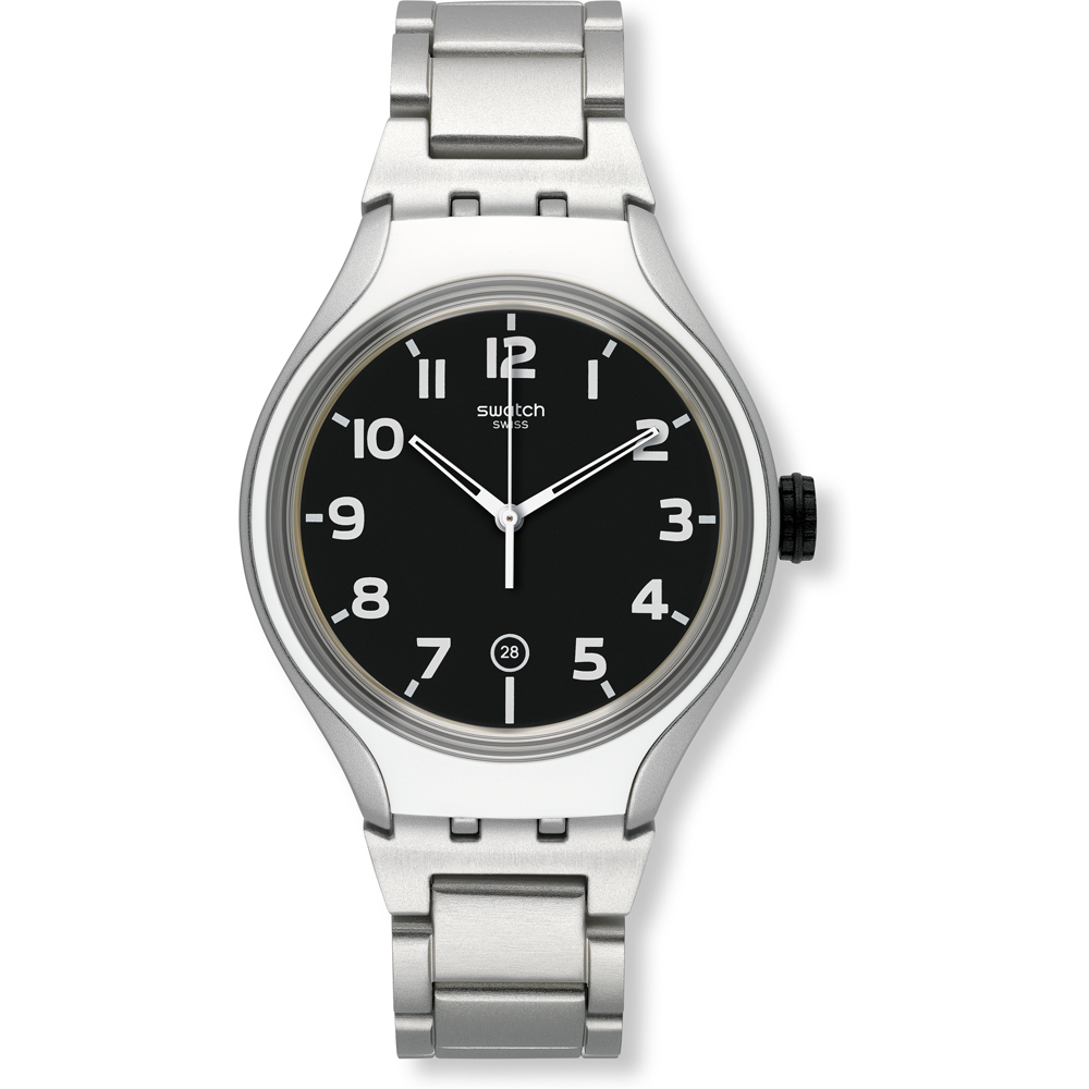 Swatch XLite YES4011AG Stripe Back Uhr