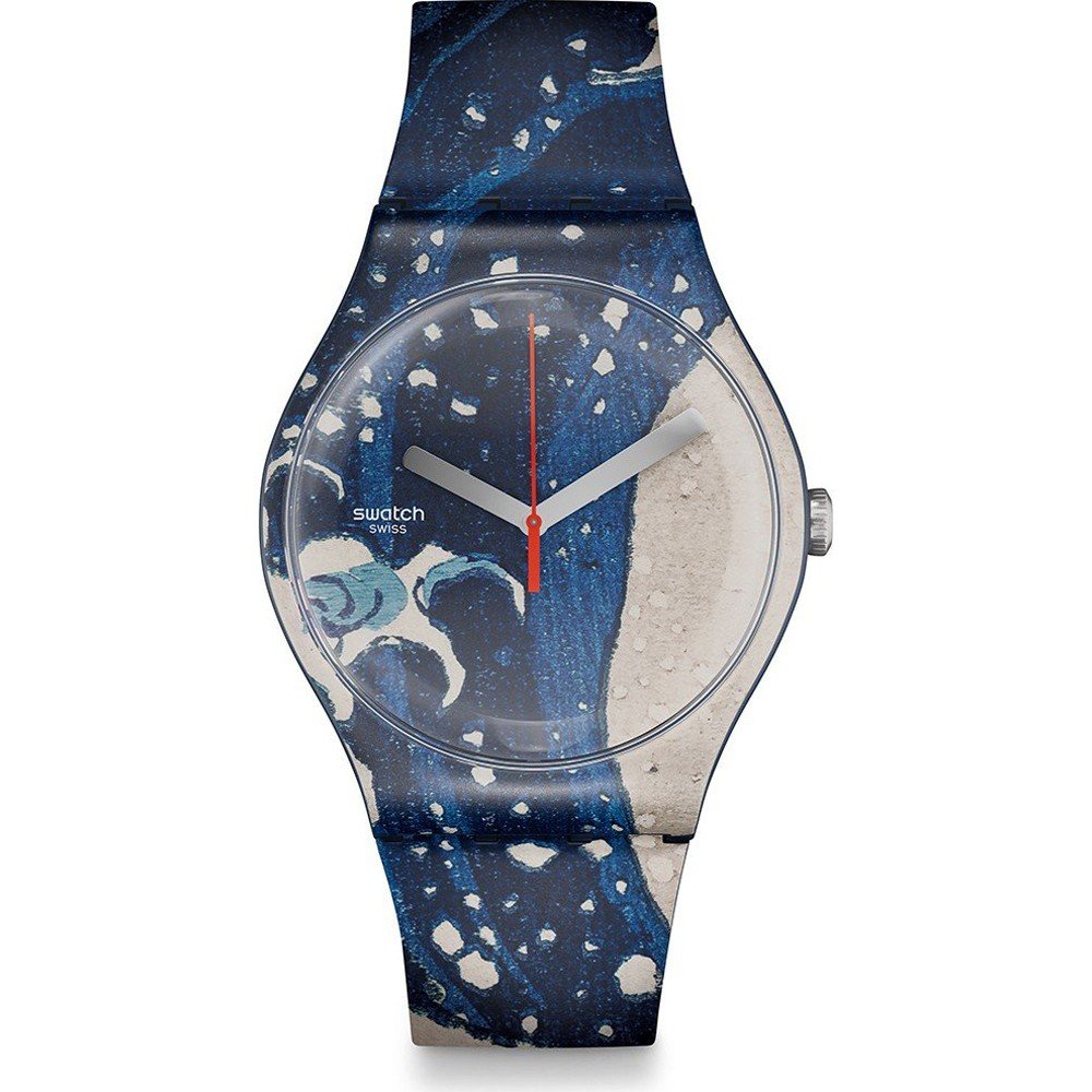 Swatch Specials SUOZ351 Hokusai & Astrolabe X Swatch Uhr