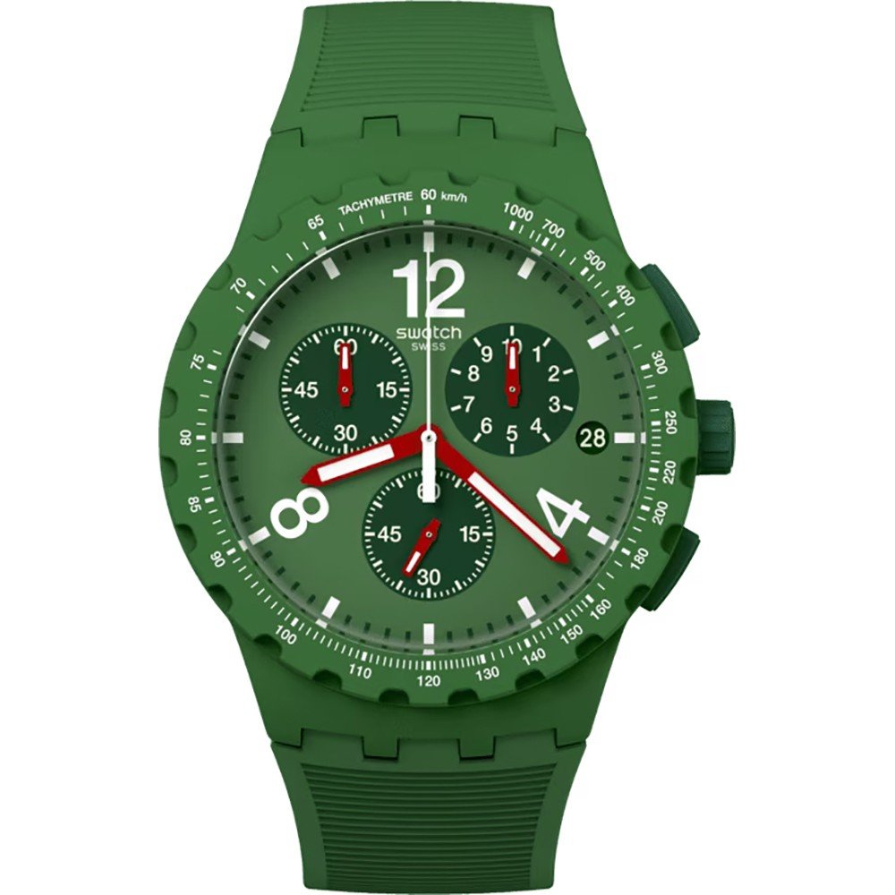 Swatch New Chrono Plastic SUSG407 Primarily green Uhr