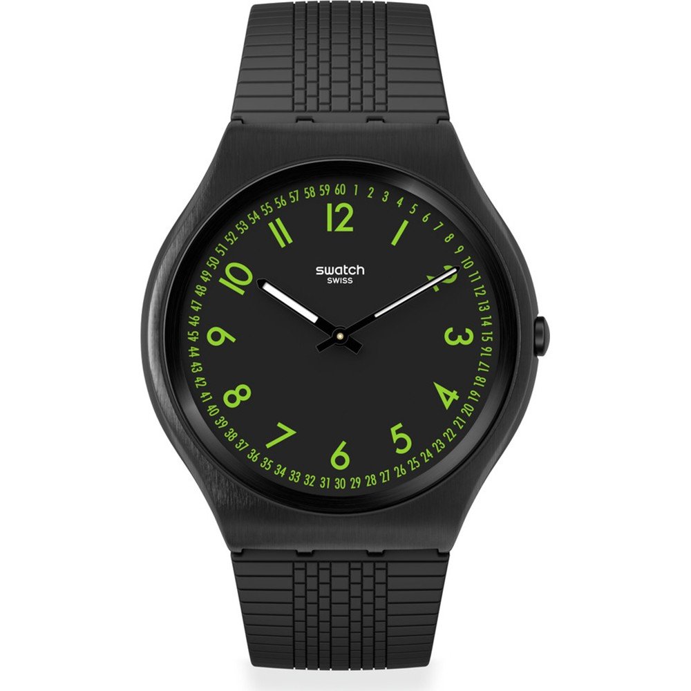 Swatch New Skin Irony SS07B108 Brushed Green Uhr