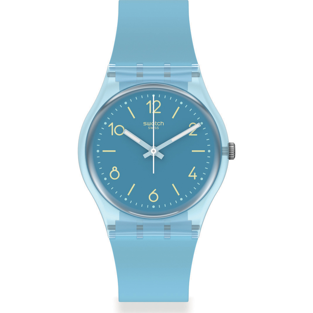 Swatch Standard Gents SO28S101 Turquoise Tonic Uhr