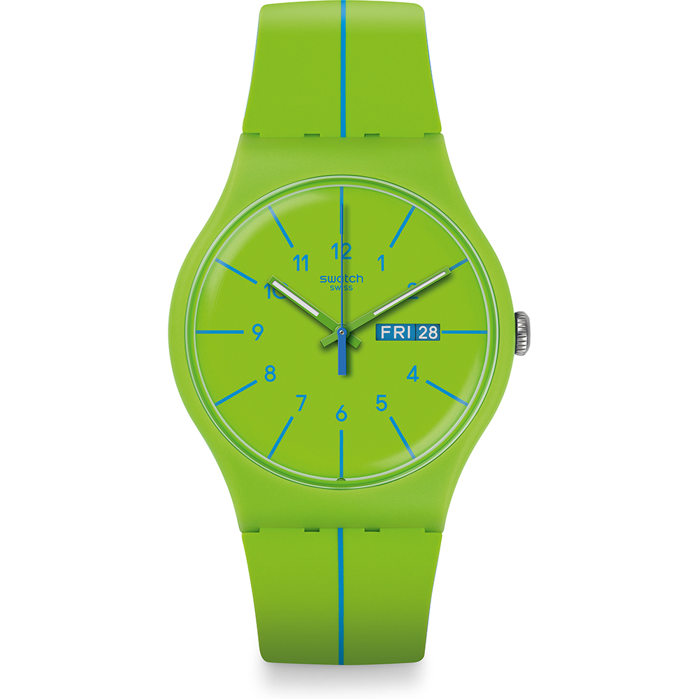 Swatch NewGent SUOG707 Verde Azul Uhr