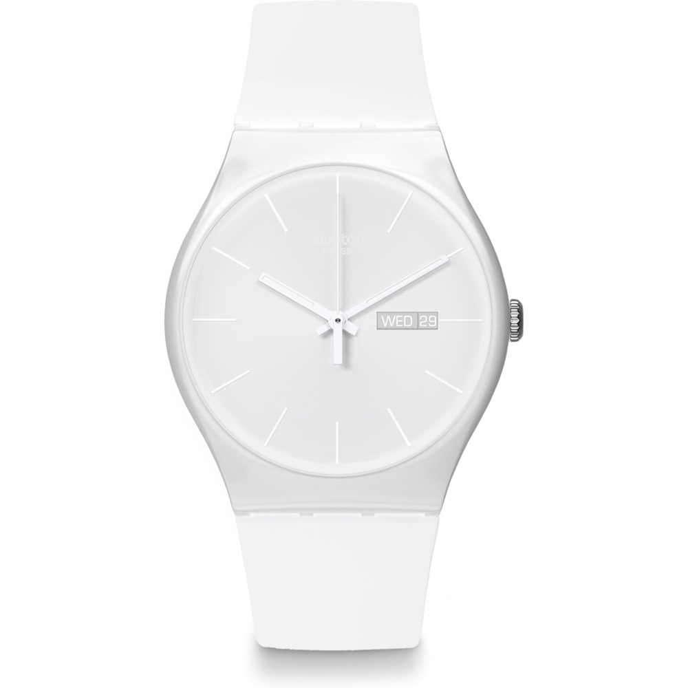 Swatch NewGent SUOW701 White Rebel Uhr