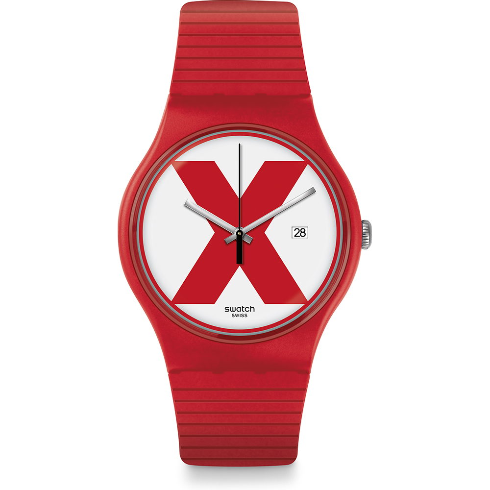 Swatch NewGent SUOR400 Xx-Rated Red Uhr
