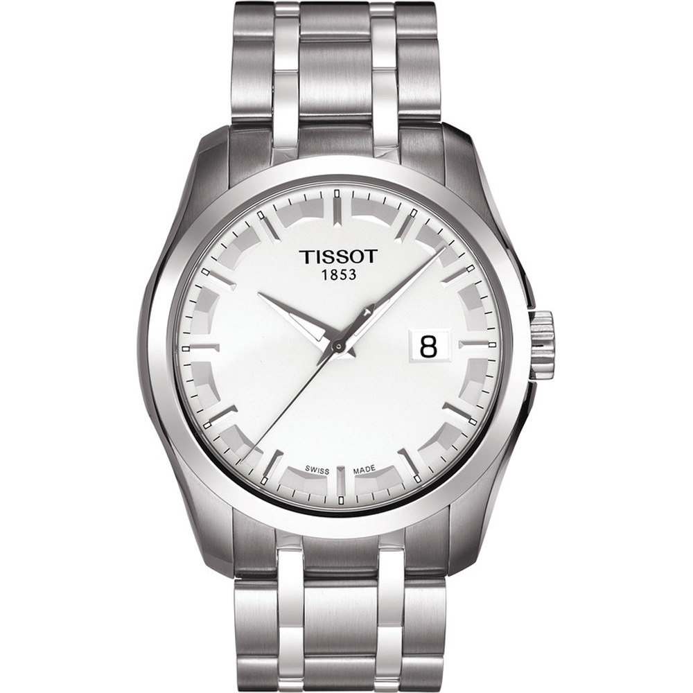Tissot Watch Time 3 hands Couturier T0354101103100