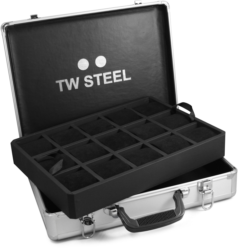 TW Steel ALUCASE15 Aluminum Display Case Uhrenboxen