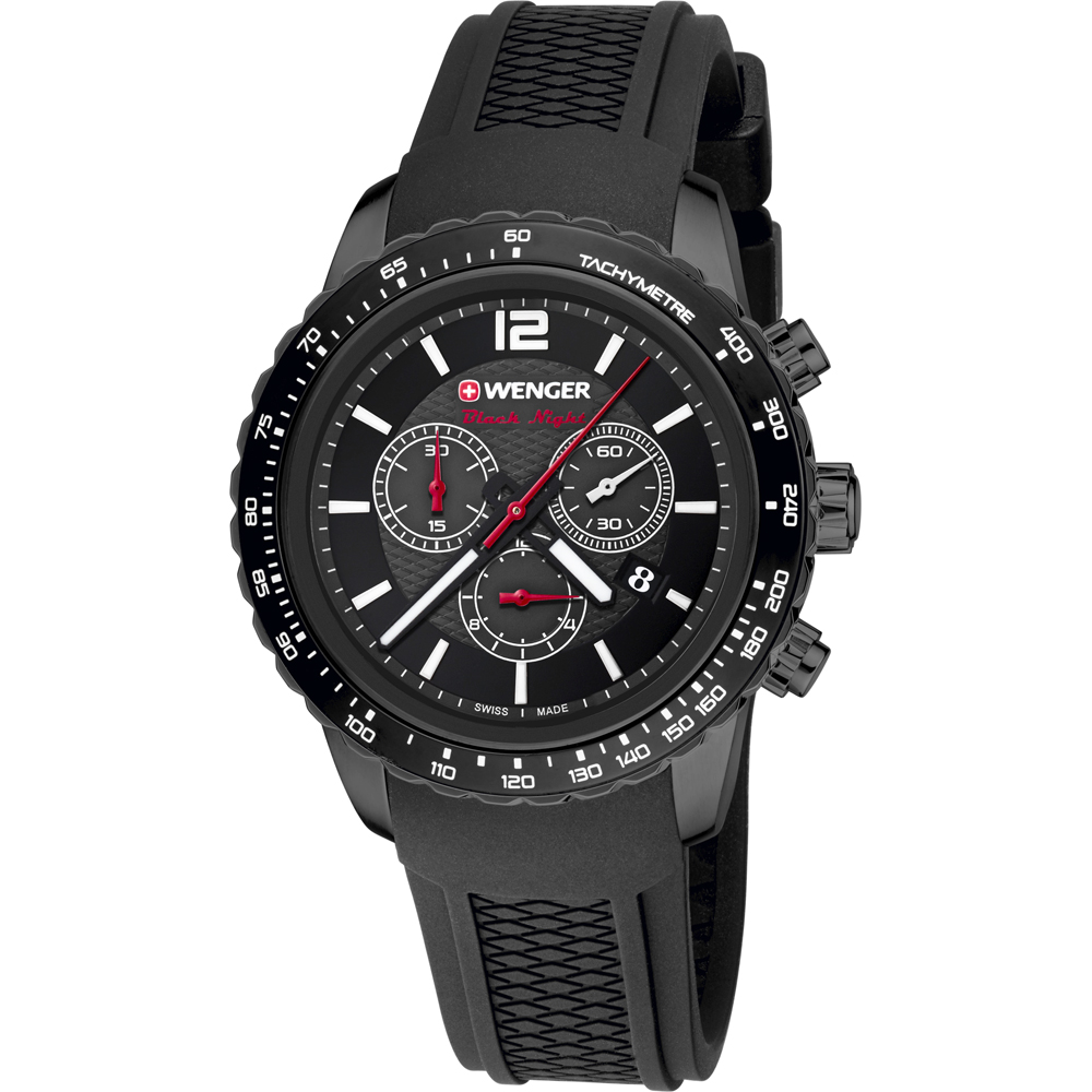 Wenger 01.0853.109 Roadster Black Night Uhr